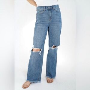 Carly Jean Wide Leg Jeans